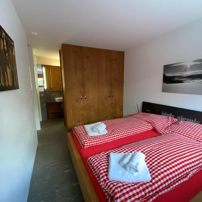 Casa Admisa, spektakuläre Aussicht, Ski in and out, hochwertige Einrichtung, Valserstein und Eiche - Apartment mit 2 Schlafzimmern - 15