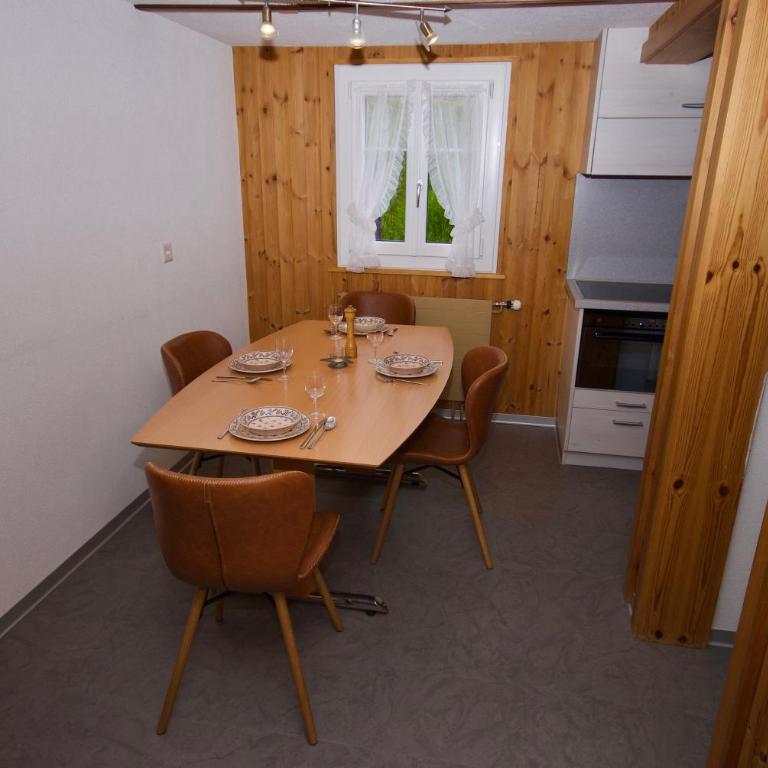Chalet Alpenruh - Apartment mit 1 Schlafzimmer und Balkon (4 Erwachsene) - 14