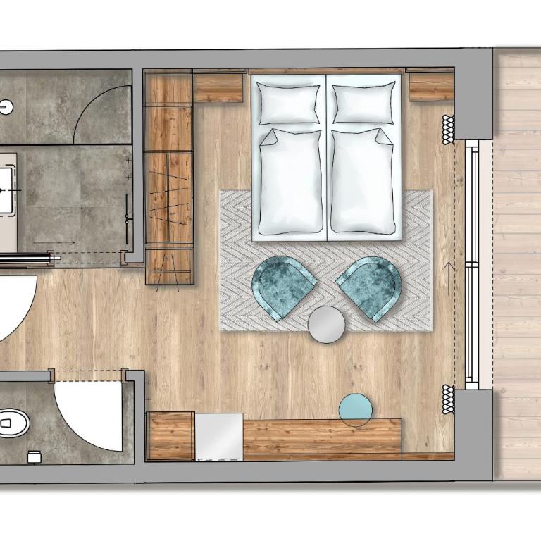 die Aussicht - Deluxe Doppelzimmer - 4