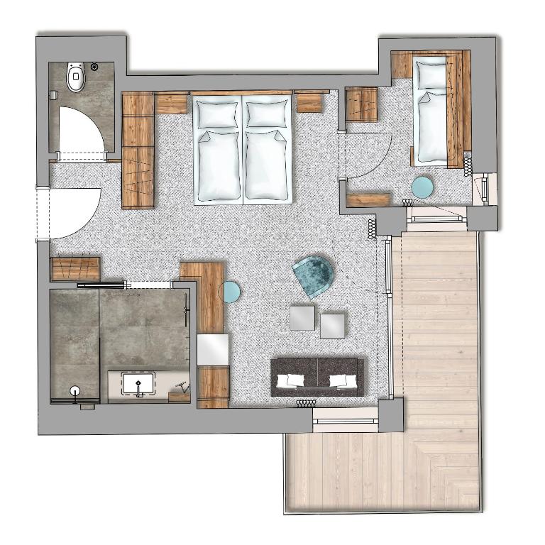 die Aussicht - Familiensuite - 3