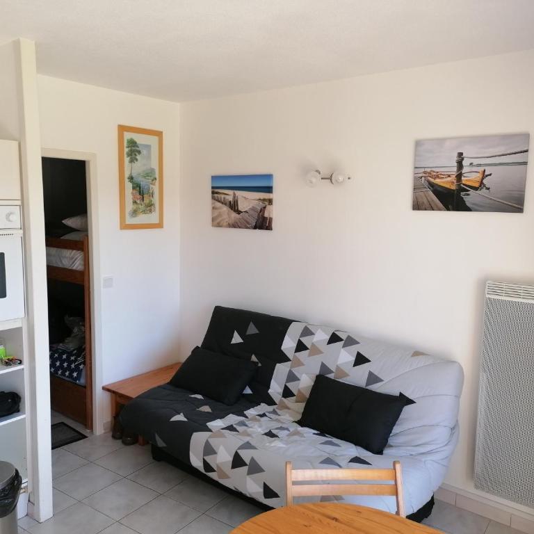 Appartement T2 cabine, capacité 4 personnes, à 600 m de la plage et à 300 m du Golf - Appartement avec Terrasse - 8
