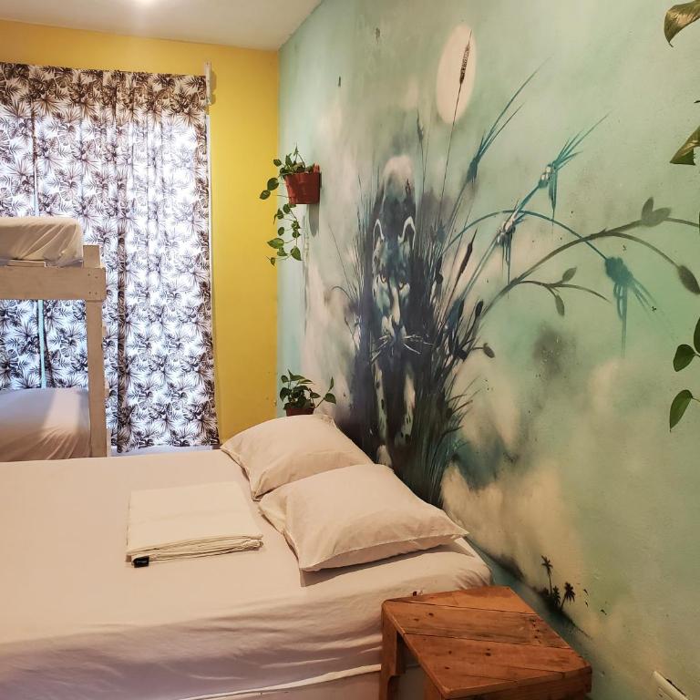 Tres Mundos Hostel - Quadruple Room with Shared Bathroom - 1