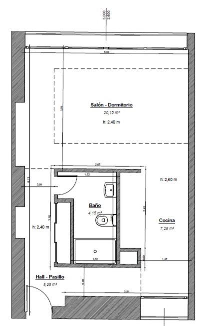 Estudio en Plaza Vara del Rey - One-Bedroom Apartment - 4