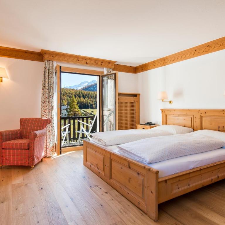 Hotel Chesa Randolina - Superior Doppelzimmer mit Balkon - 15