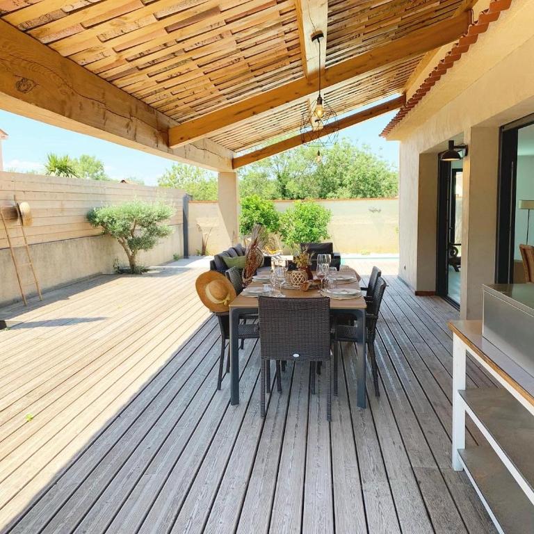 Le Petit Bali Spacieuse Villa pour 8 avec Piscine - Haus mit 4 Schlafzimmern - 56