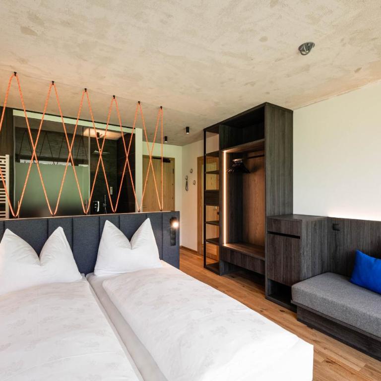 Hotel Wochtla Buam Aktivhotel am Kronplatz mit Sauna - Camera Matrimoniale/Doppia con Letti Singoli - 7
