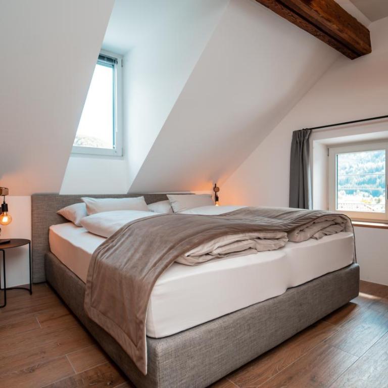 Apartments, Guest House & historic Chalet Neuhaus - Appartamento con 1 Camera da Letto e Vista Montagna - 10