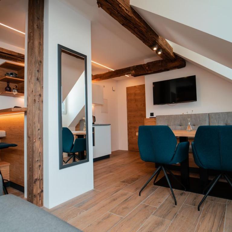 Apartments, Guest House & historic Chalet Neuhaus - Appartamento con 1 Camera da Letto e Vista Montagna - 22