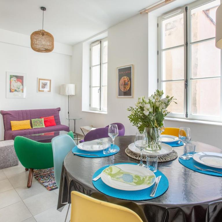 L'Olivier - bel appartement au calme à 2 pas du Vieux Port en bail mobilité - Apartment mit 1 Schlafzimmer - 12