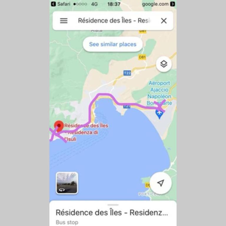 T2 Sanguinaires calme et cosy, entre mer et maquis - Appartement 1 Chambre - 40