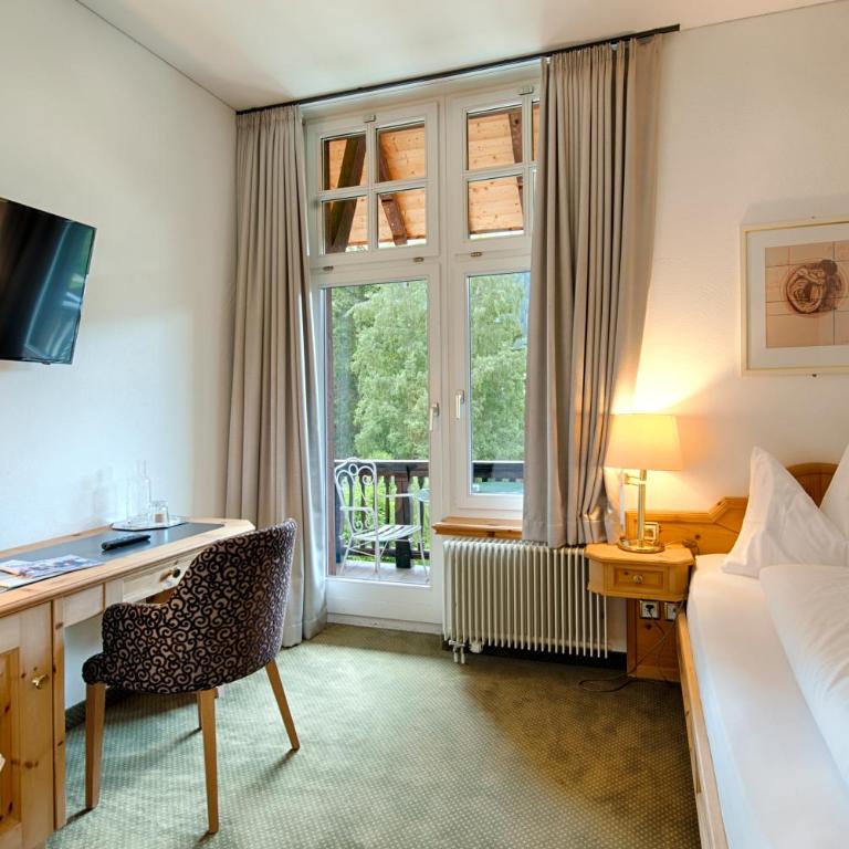 Hotel Villa Post - Einzelzimmer mit Balkon - 4