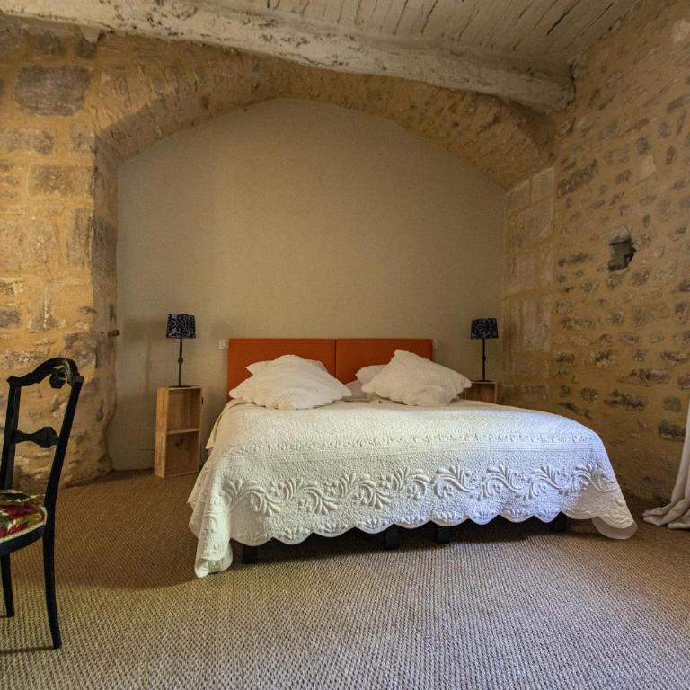 Le Prieuré La Madelène - Chambre Lit King-Size Standard - 15