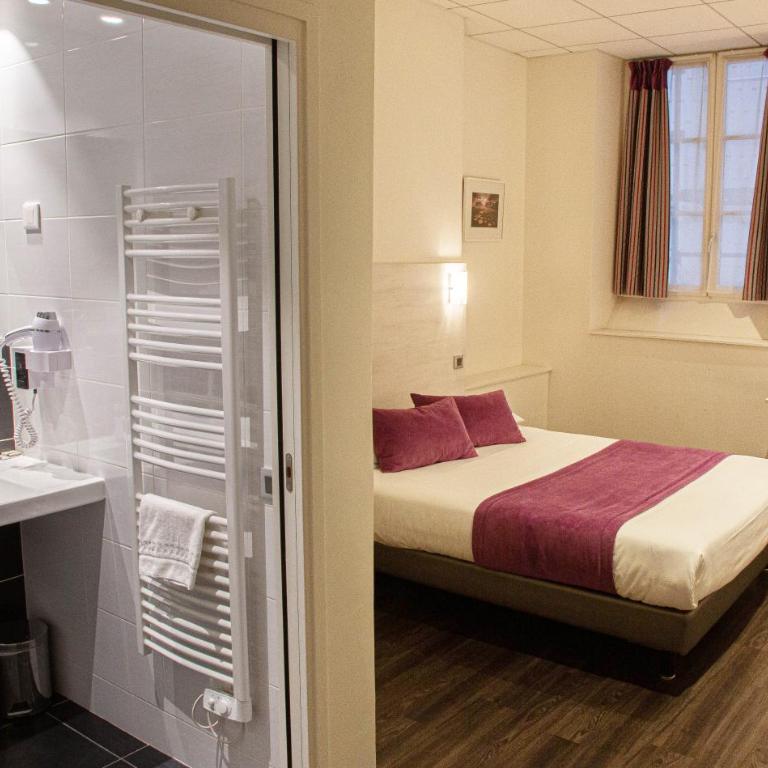 Hotelo Lyon Ainay - Chambre Lit Queen-size - Accessible aux Personnes à Mobilité Réduite - 1