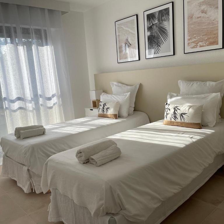 Domaine D'Ahmosis, modern 2 bedrooms refurbished apartment, f3 moderne fraichement rénové - Apartamento de 2 dormitorios - 11