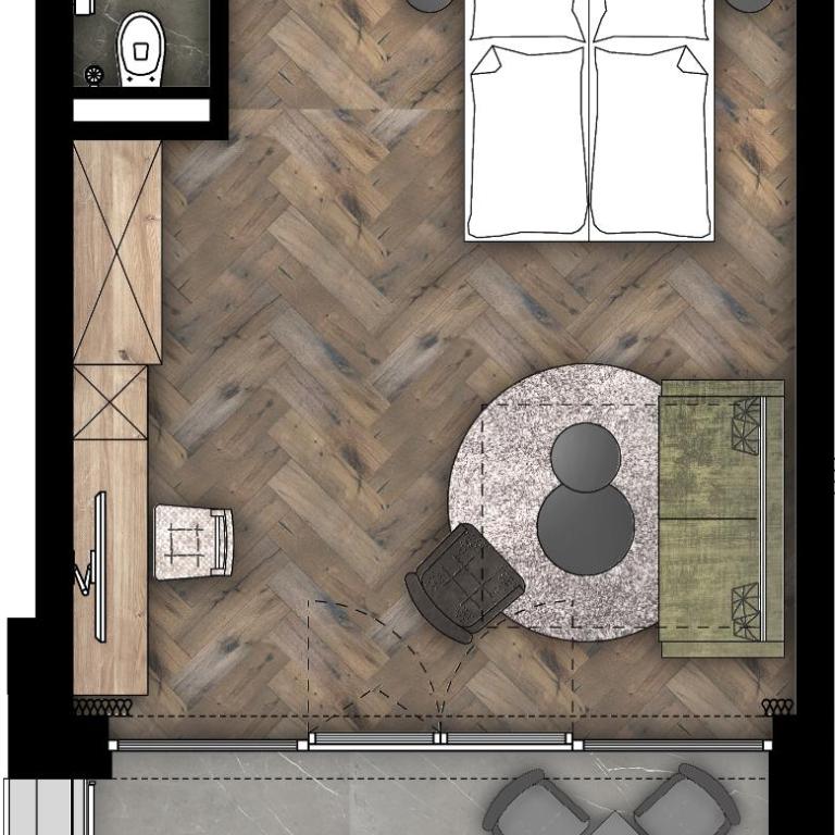 THE MATTHEW - Copper Lodge - Doppel- oder Zweibettzimmer - 1
