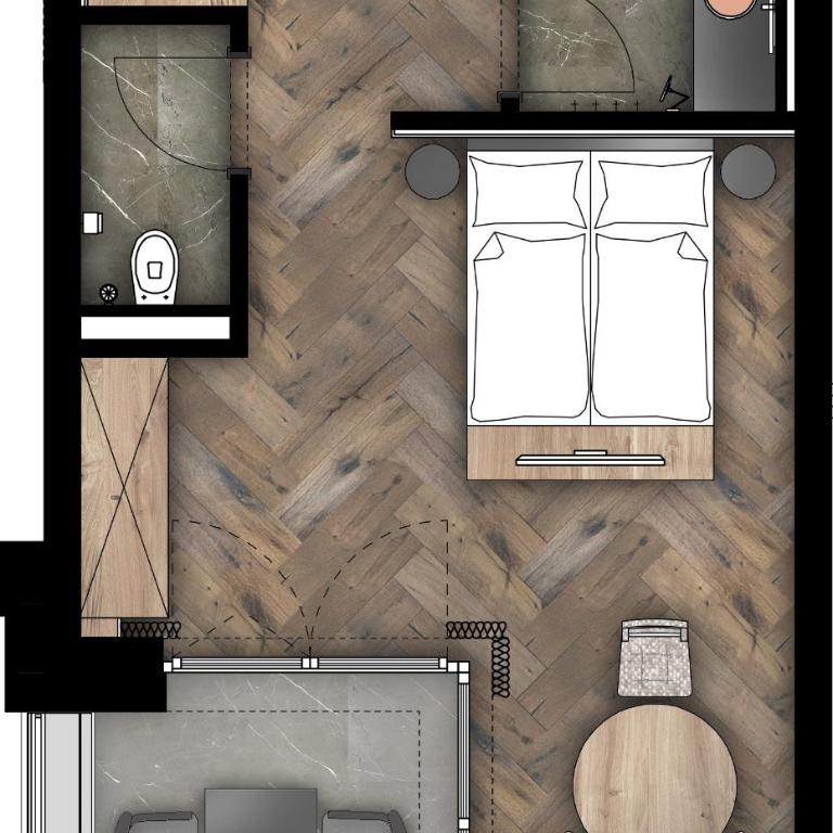 THE MATTHEW - Copper Lodge - Doppel- oder Zweibettzimmer - 1