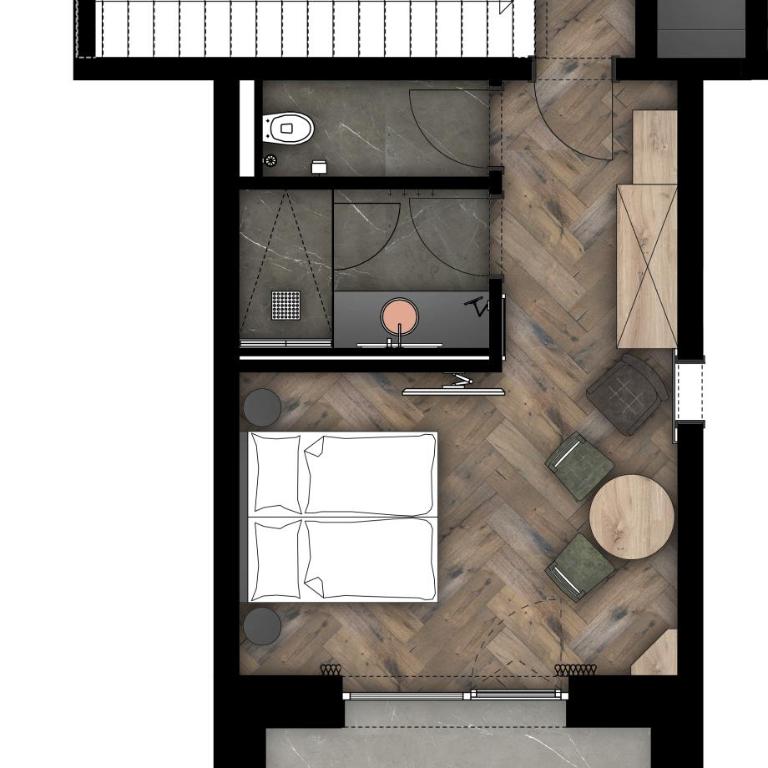 THE MATTHEW - Copper Lodge - Doppel- oder Zweibettzimmer - 1