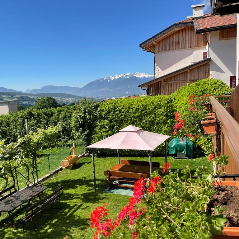 Agriturismo La Canonica - Appartamento Deluxe con 2 Camere da Letto e Vista Giardino - 15
