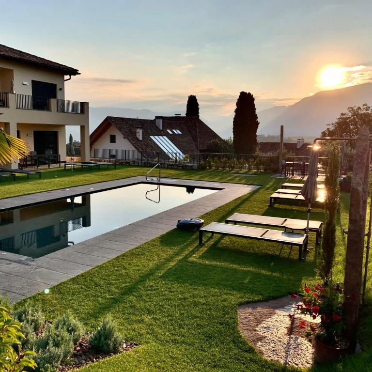 Weingut Gasshof- Panorama Pool in den Weinbergen - Appartamento con Vista Giardino - 9