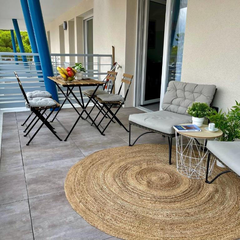 Superbe appartement neuf entre mer et pins Wifi - Apartment mit 1 Schlafzimmer - 17