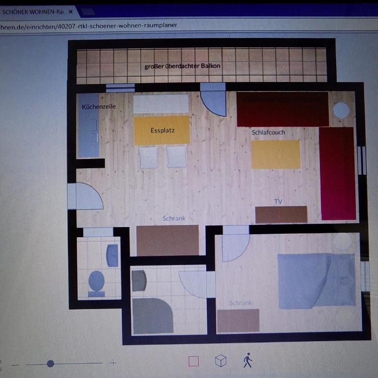 Bergschlössl Fewo 28 - Apartment mit 1 Schlafzimmer - 14