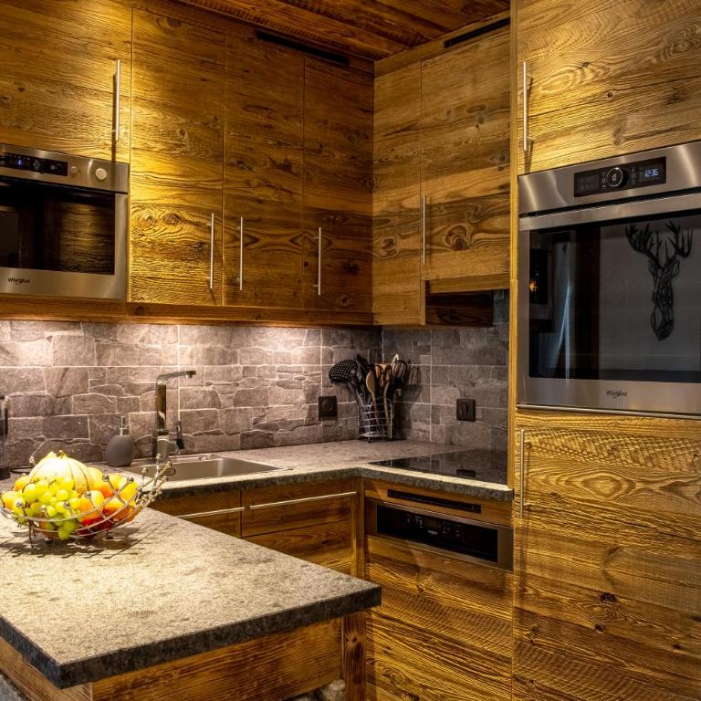 Arc 1950, ambiance chalet luxe 5/7pers dans résidence 5* skis aux pieds avec SPA - Appartement 2 Chambres - 10