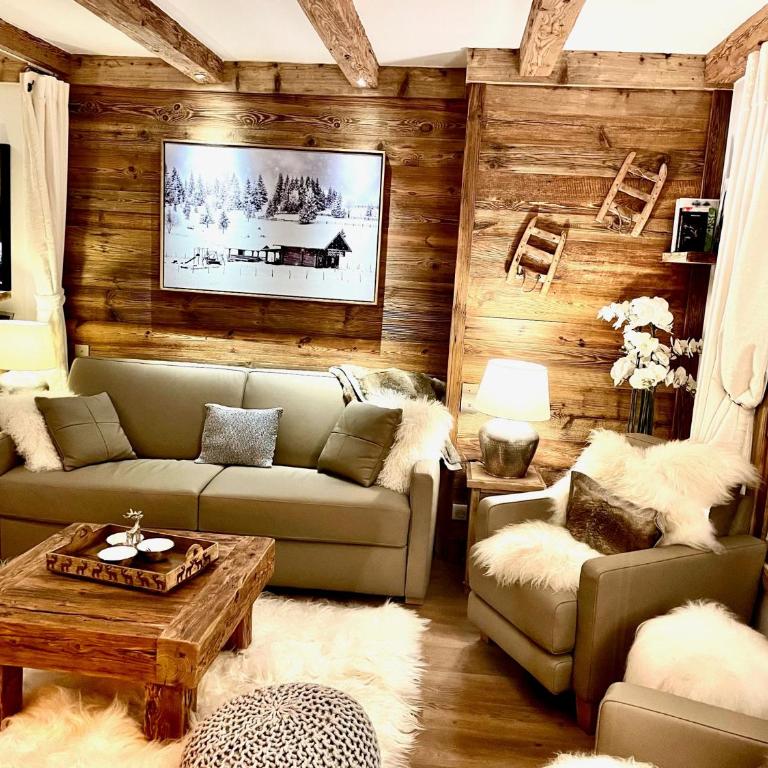 Arc 1950, ambiance chalet luxe 5/7pers dans résidence 5* skis aux pieds avec SPA - Appartement 2 Chambres - 19