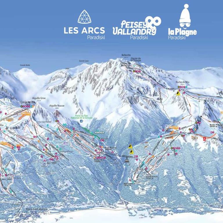 Arc 1950 appt luxe 2-4pers -skis aux pieds-SPA-piscines intérieure et extérieure-sauna-hammam - Appartement 1 Chambre - 41