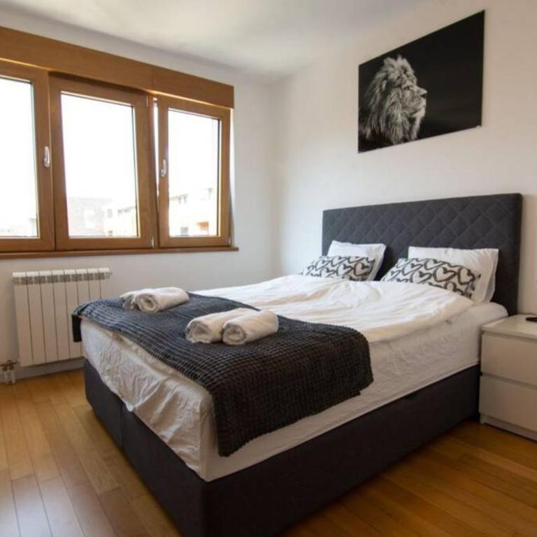 A Blok New Modern - Free garage parking, comfortable, quiet with a park view - Studio Apartman - 19