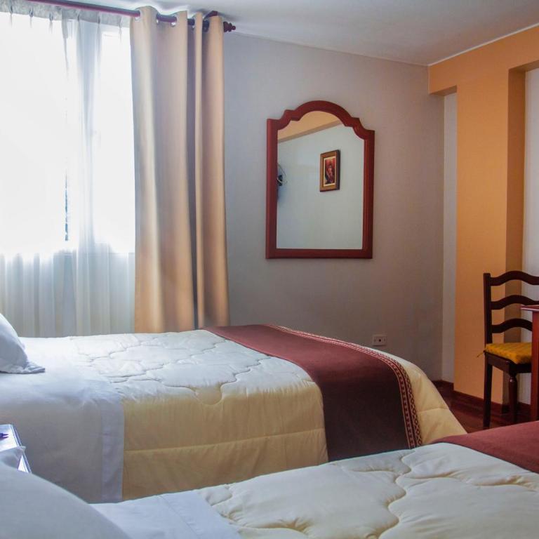 Hotel Manhattan Inn Airport - Habitación Doble - 2 camas - 2
