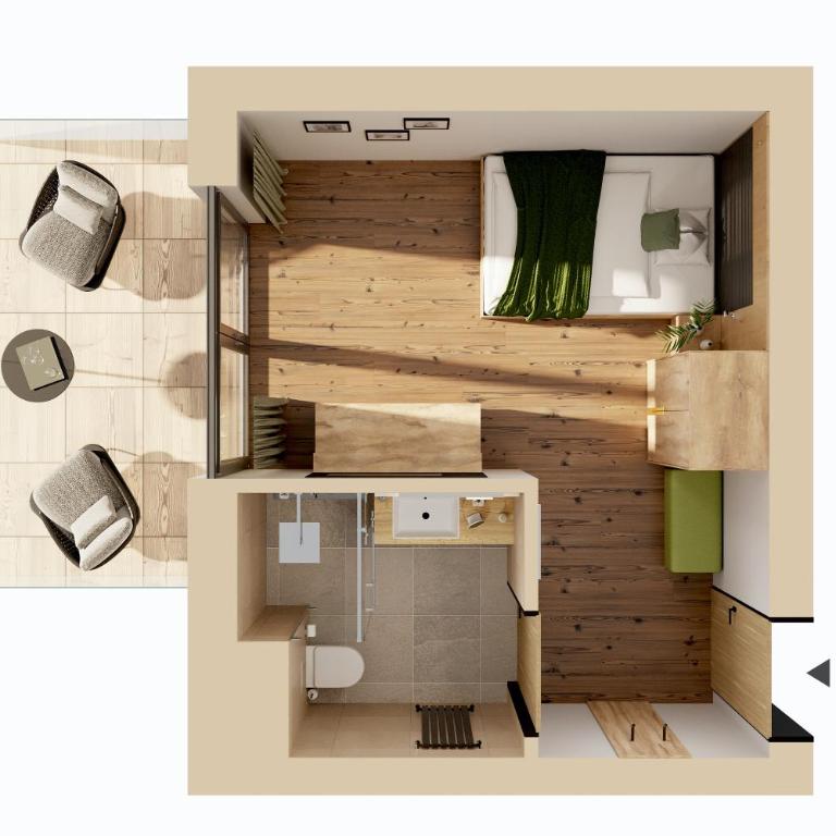 FIRSTpeak Zauchensee - Standard Single Room - 4