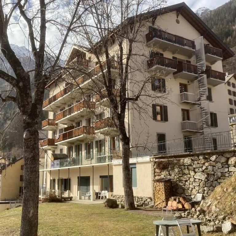 Bel appartement 2.5 pièces avec balcon, magnifique vue sur le glacier des Grands - Apartment mit 1 Schlafzimmer - 3