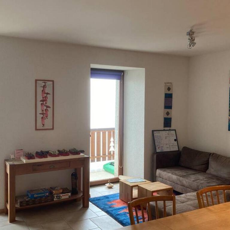 Bel appartement 2.5 pièces avec balcon, magnifique vue sur le glacier des Grands - Apartment mit 1 Schlafzimmer - 7