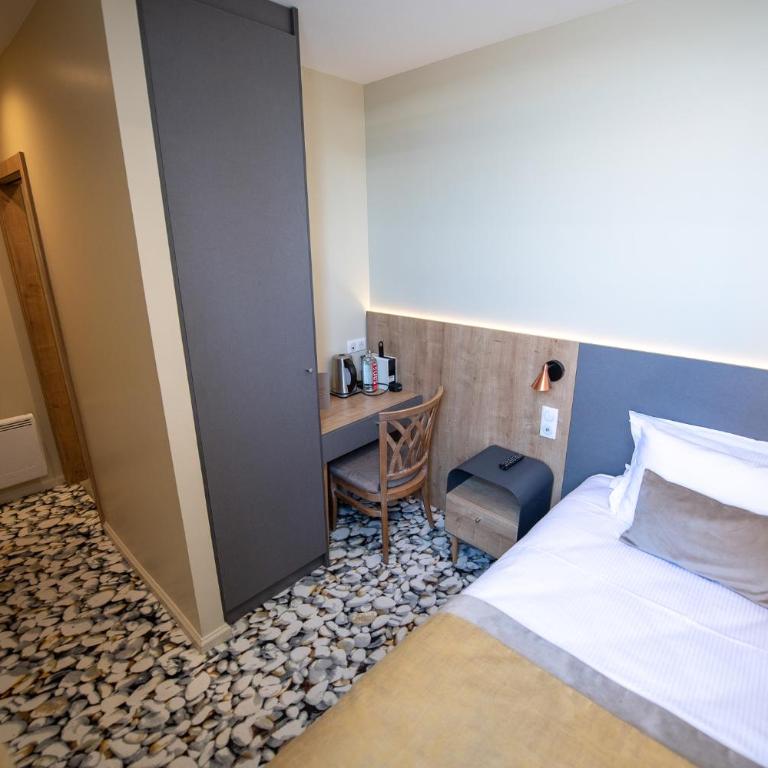 Le Vivier Côté résidence - Habitación Individual con baño privado - 5