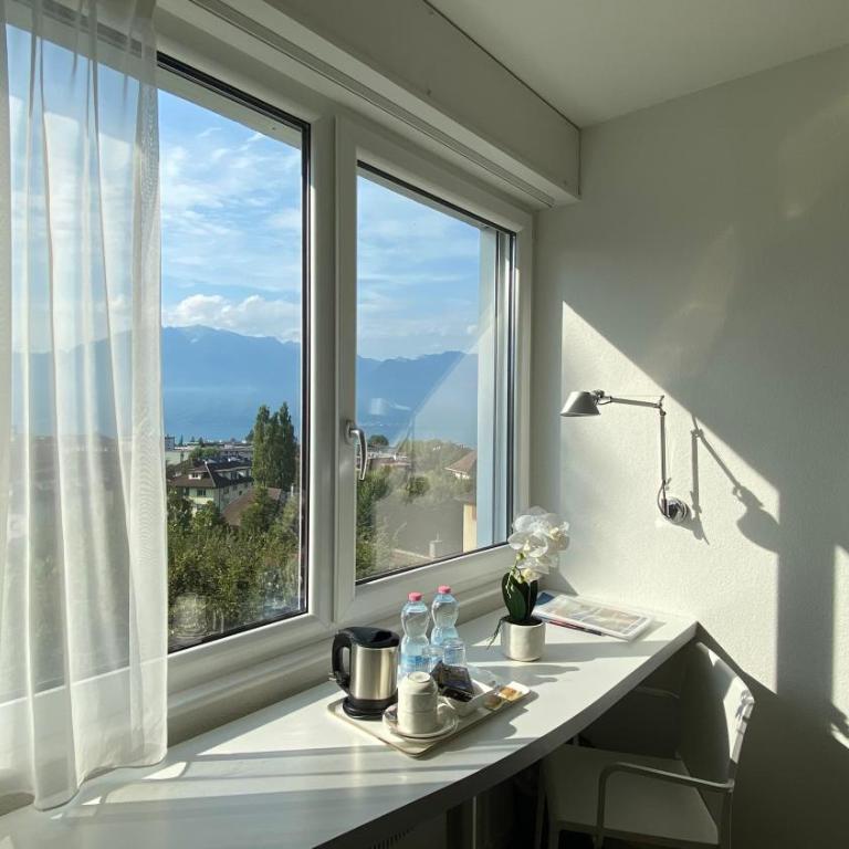 Le Leman Hotel - Doppelzimmer - Seeseite - 2