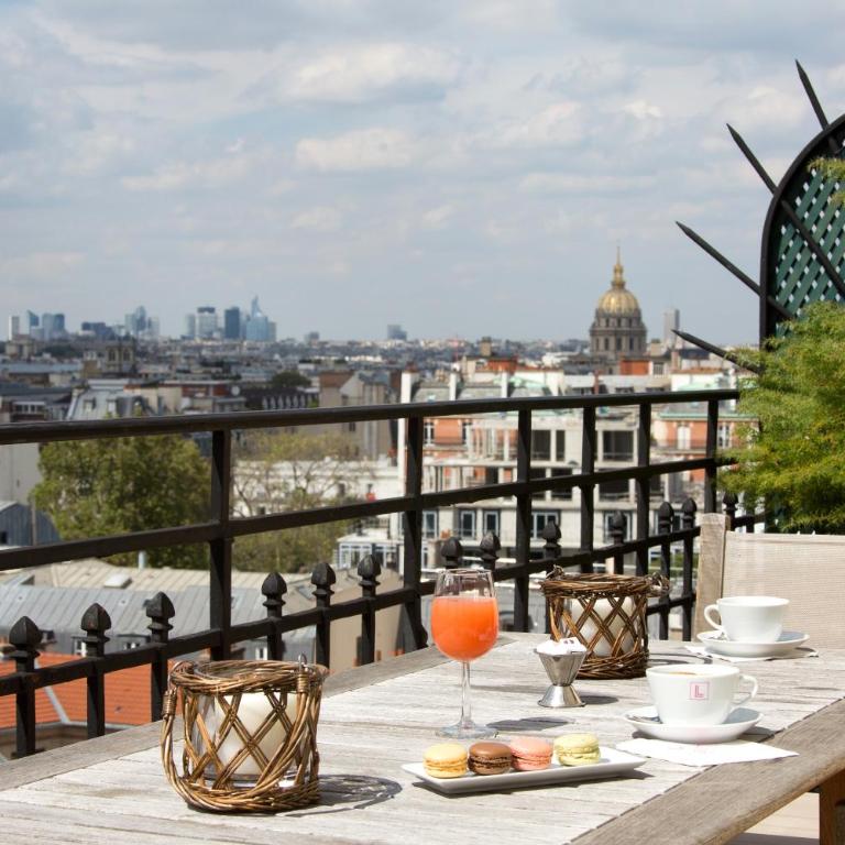 Le Littré - Suite con terraza y vistas a la Torre Eiffel - 1