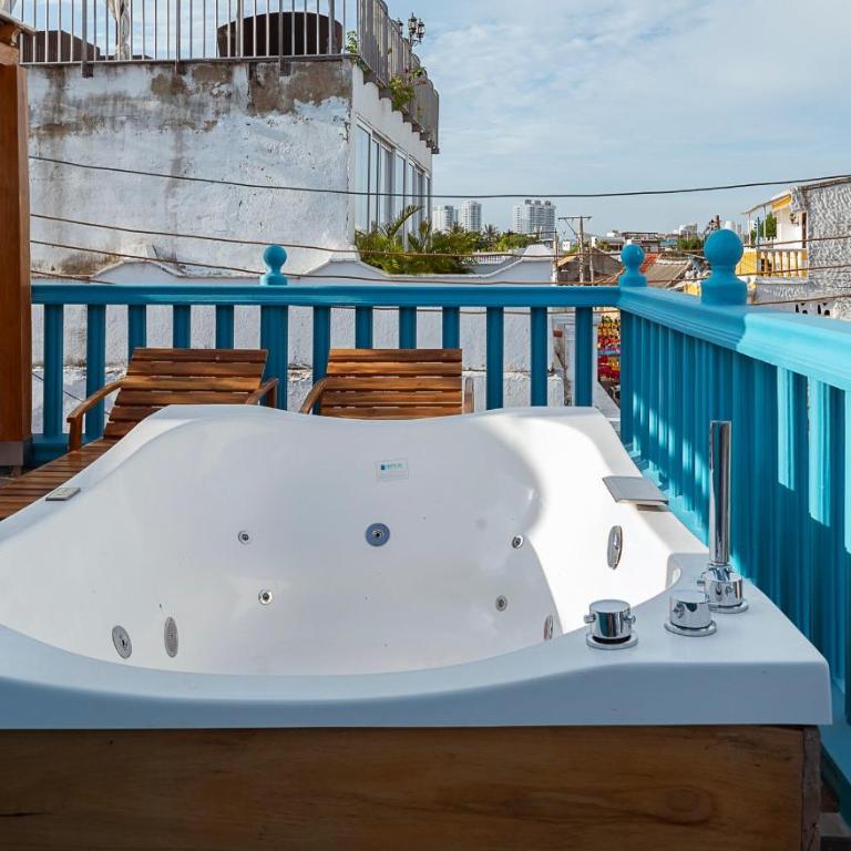 La Casita Azul Cozy Colonial House at Centro Historico with Rooftop and Jacuzzi - Casa de 3 dormitorios - 12