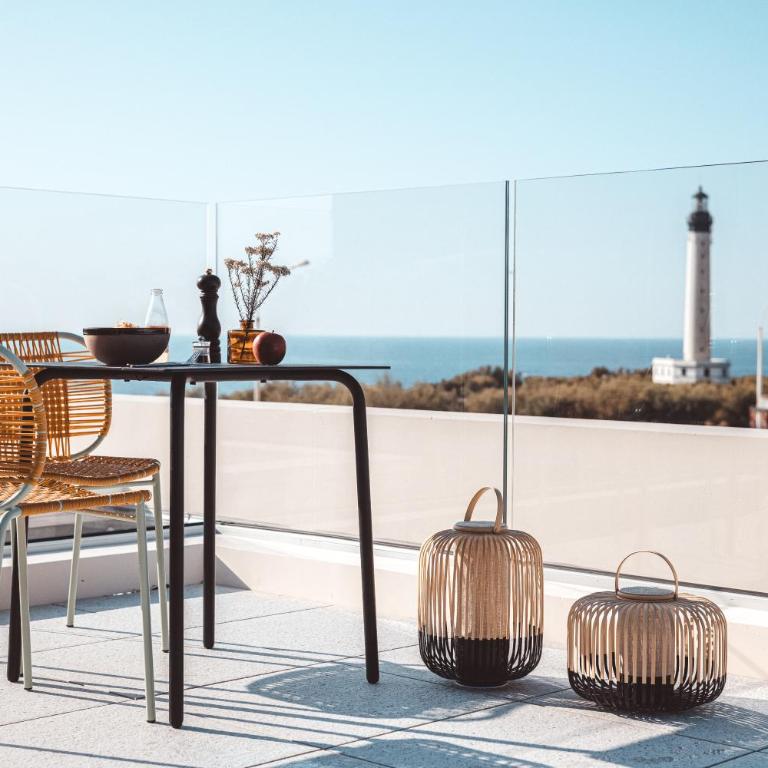 Le Garage Biarritz Hôtel - Suite Atelier * Vue Partielle sur Océan - 7