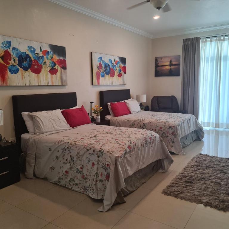 Villa Segovia Cozumel - Habitación Doble con acceso a la piscina - 1 o 2 camas - 1