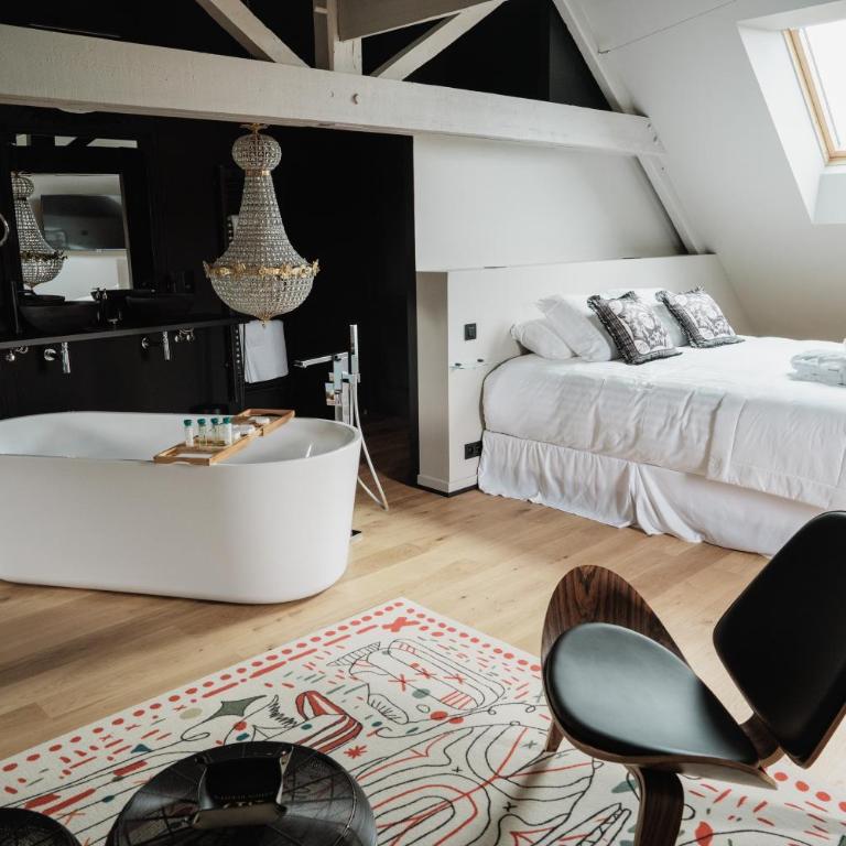 Maison Durieux - Chambre Double Deluxe avec Baignoire - 5