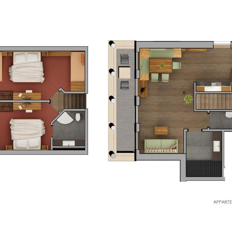 Haus Sonnenterrasse - Maisonette mit Balkon - Top 7 - 2