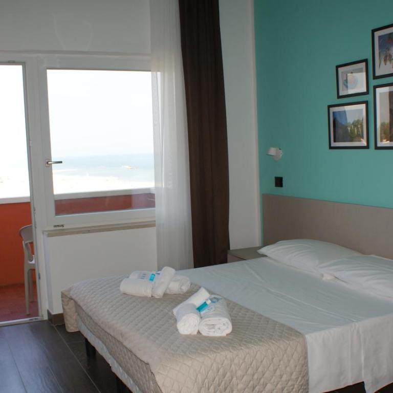 Hotel Palazzo Caveja - Camera Matrimoniale/Doppia con Letti Singoli con Vista Mare Laterale - 1