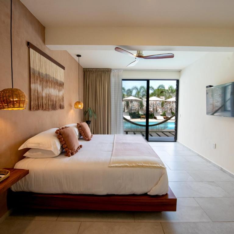 Casa Bicachi - Adults Only - Habitación Doble con vistas a la piscina - 1