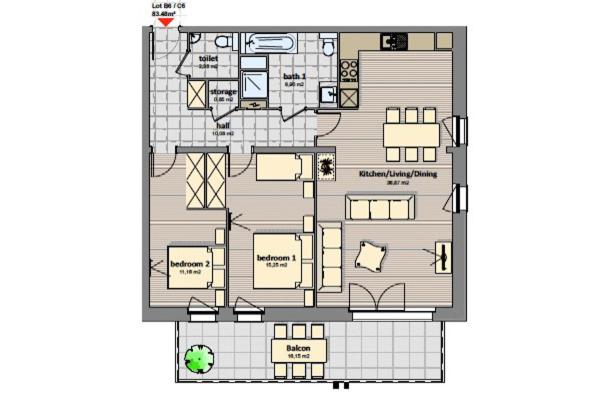 FranceComfort - AlpChalets Portes du Soleil - Appartamento con 2 Camere da Letto - 11