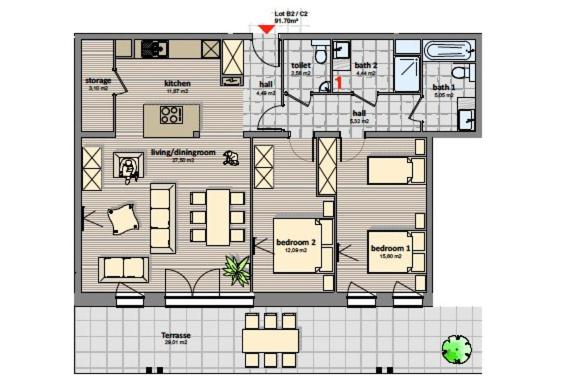 FranceComfort - AlpChalets Portes du Soleil - Appartamento con 2 Camere da Letto - 15