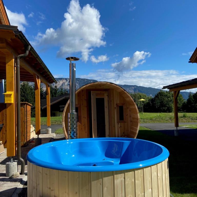 Casa Blu Kärnten - One Holiday in Three Countries - Cold&Hottub, Sauna - Piste - Ferienhaus - 27