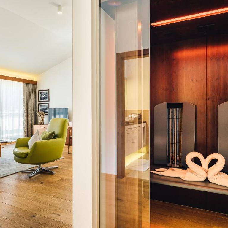 Schneeweiss lifestyle - Apartments - Living - Komfort Apartment mit 1 Schlafzimmer und Terrasse - 4