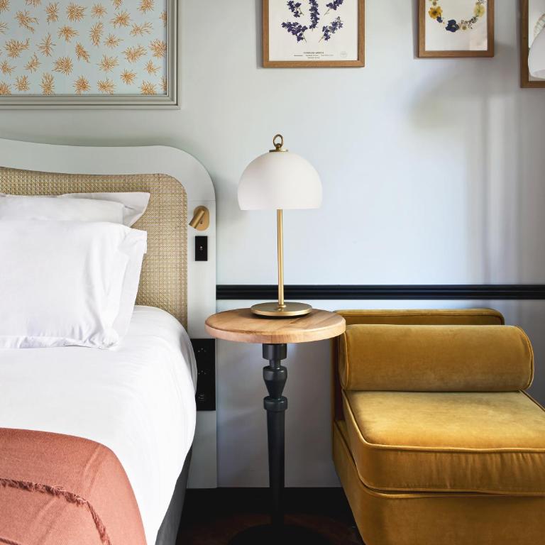 Hôtel Botaniste - Chambre Double ou Lits Jumeaux avec Terrasse - « Aubépine » - Maison Boileau - 39 Rue Boileau - 4