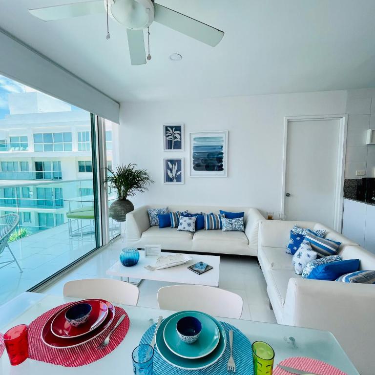 Tu apartamento en Cartagena en el sector exclusivo de Morros - Three-Bedroom Apartment - 8