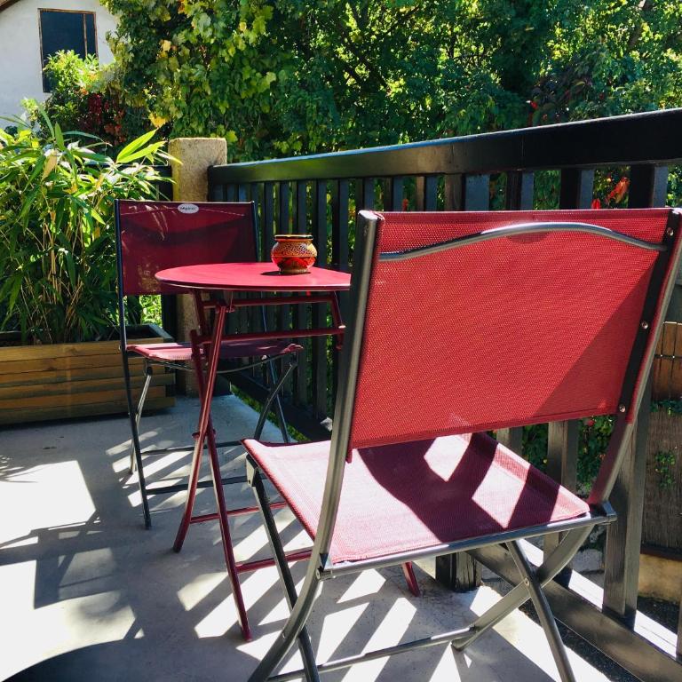 Hôtel les Chaumettes - Chambre Double avec petit balcon - 13